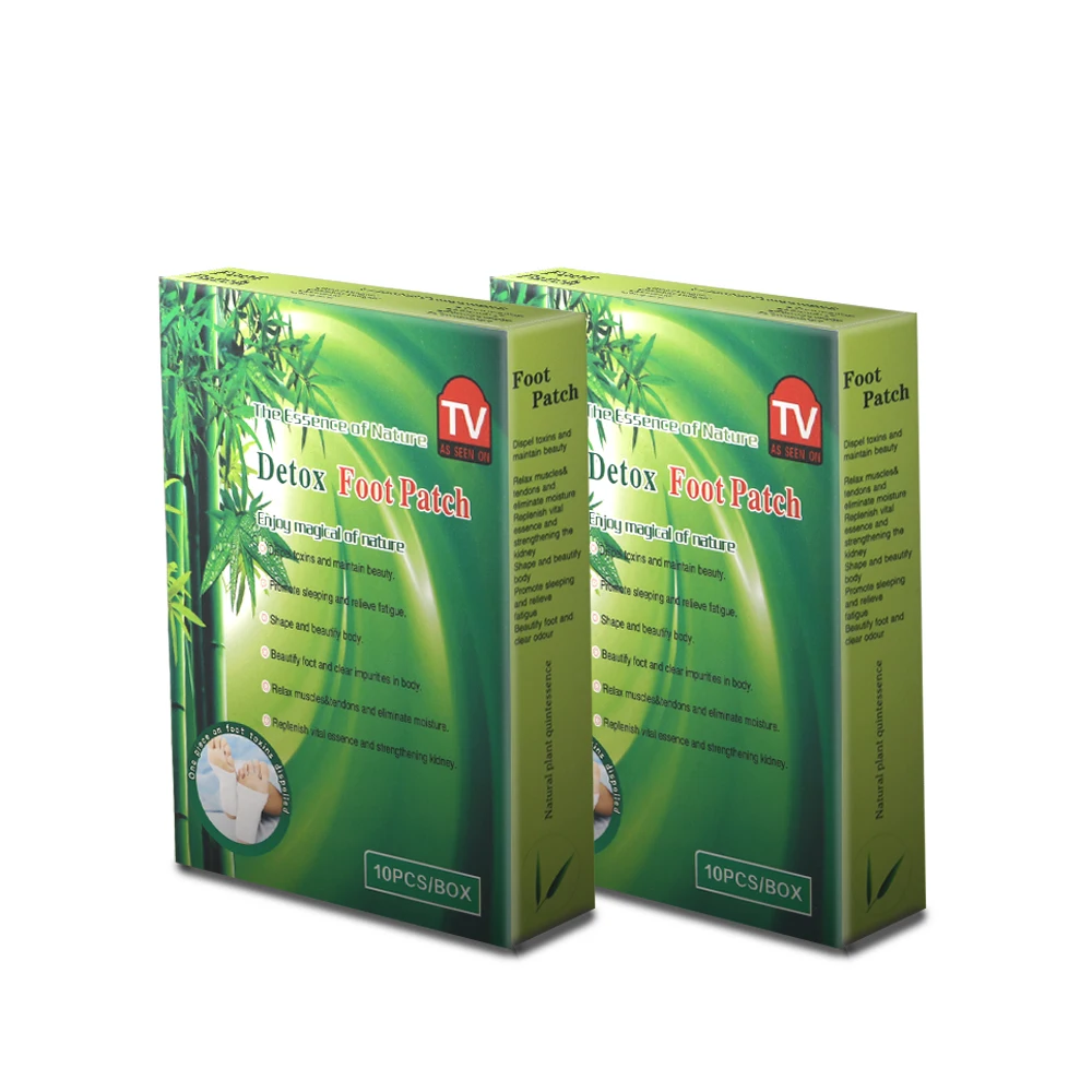 2 коробки = 20 шт. пластыри для детоксикации ног|slim patch|detox slimdetox slimming patch |