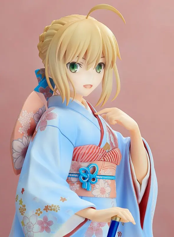 Aniplex Fate Destiny ночное время ночь костюмы Сэйбер кимоно Ceiba Garage Kit Модель