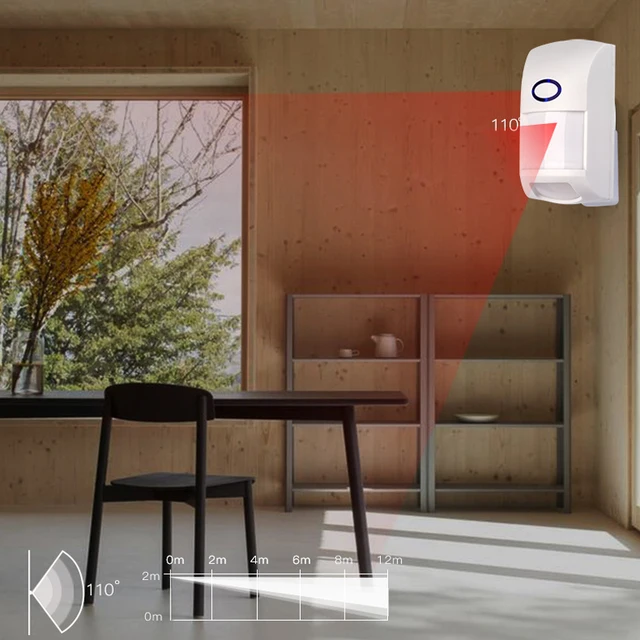 Tuya WiFi Infrared Detector Pet Immune Motion Sensor PIR Detection Home Security Alarm Smart Life APP Remote Control 5