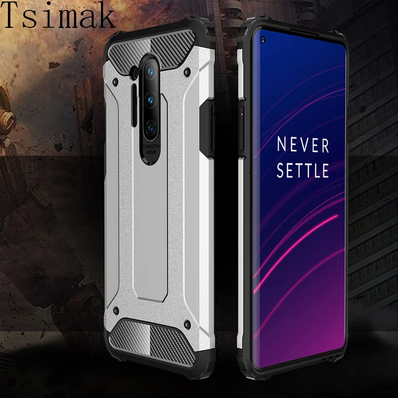 Чехол 2 в 1 для OnePlus 8 Pro защитная Противоударная прочная задняя крышка 7 7T 6 6T One Plus