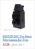 DOITOP DIY игрушка ретро фильм камера комплект двойной объектив рефлекс TLR 35 мм Классический ретро ЛОМО фильм камера игрушка подарок для детей/студентов