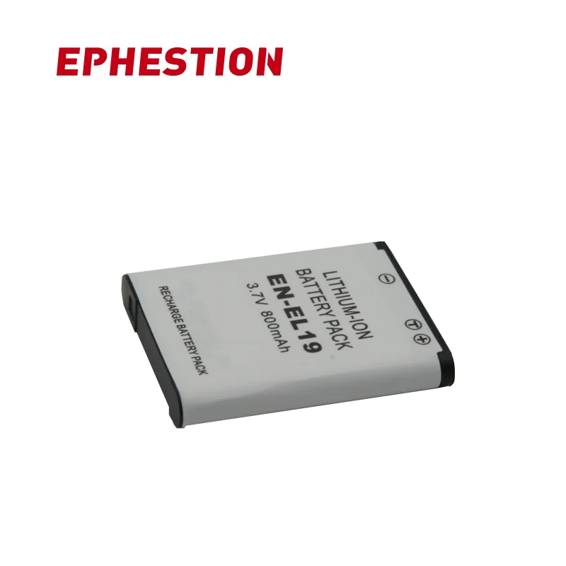 EPHESTION ENEL19 EN EL19 батарея для Nikon Coolpix S32 S33 S100 S2500 S2750 S3100 S3200 S3300 S3400 S3500 S4100 S4150