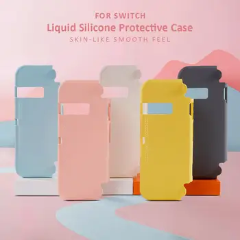 

2020 New High Quality Silicone Cover Anti-Slip Colorful Protective Case For Nintendo Switch Lite