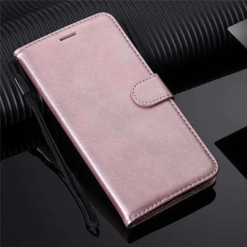 

For Xiaomi Redmi Note 6 Pro Flip Card Leather Wallet Case Card Case Mobile Coque Black Applicable to Xiaomi Redmi Not