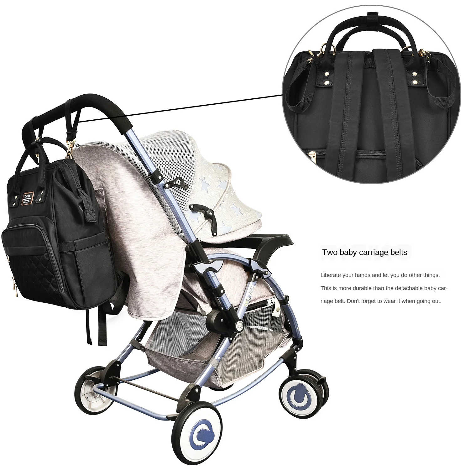 Solid Mummy Maternity Nappy Bag Large Capacity Baby Diaper Bag for Stroller Travel Backpack Designer Nursing Bag for Baby Care Solid Mummy Maternity Nappy Bag Large Capacity Baby Diaper Bag for Stroller Travel Backpack Designer Nursing Bag for Baby Care