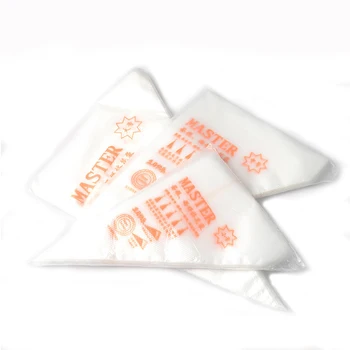 

Baking Tools Disposable Large Medium Small Number Three Models Decorating Pouch Cake Cream Bag 100 Pack