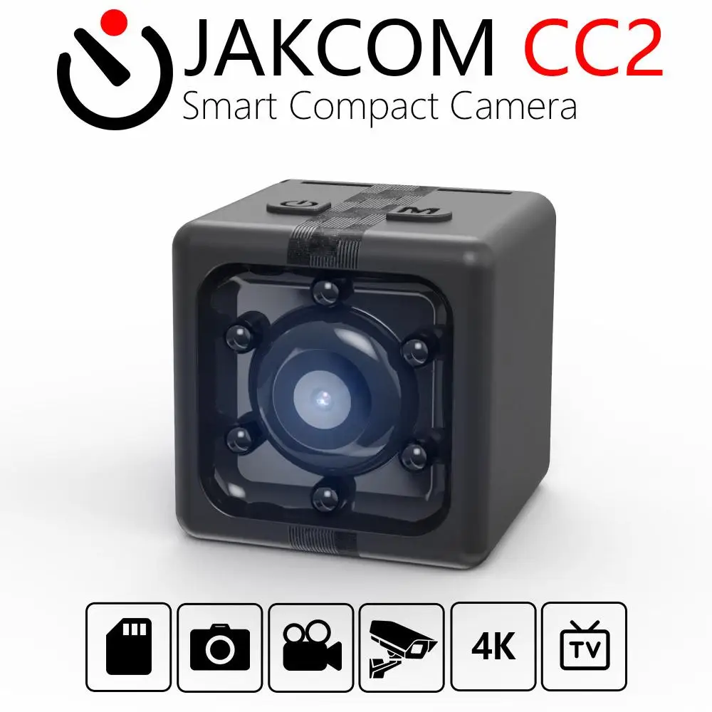 JAKCOM CC2 Smart Compact Camera Hot Sale in Mini as FULL HD 1080P MINI POCKET DVR NIGHT VISION WIDE ANGLE RATED | Электроника