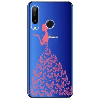 Для 6,3 дюймов Doogee N20 прозрачный силиконовый чехол ТПУ мягкий чехол для телефона Для Doogee N20 N 20 чехол задняя крышка - Цвет: K16