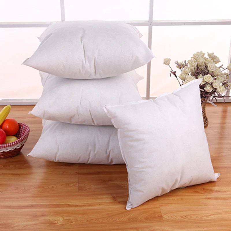 New Standard Pillow Cushion Core Pillow interior Home Decor White 35x35/45x45 CM Wholesale 30RJ10 4