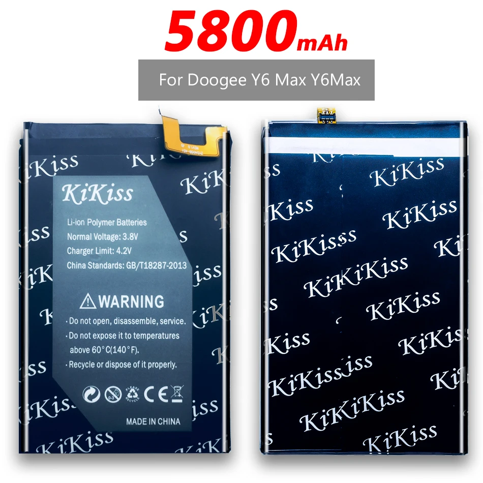 Бесплатный инструмент 5800mAh BAT16514300 батарея Для Doogee Y6 Max Y6Max батареи мобильного телефона+ номер отслеживания