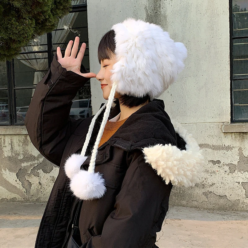 [DEAT] Women Windproof Solid Color Fishermen Hat New Round Dome Temperament Fashion Tide All-match Spring Autumn 13E886