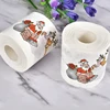 Christmas pattern color toilet paper Santa Christmas tree printed tissue Home Christmas Gifts Navidad 2022 Happy New Year 2022 ► Photo 3/6