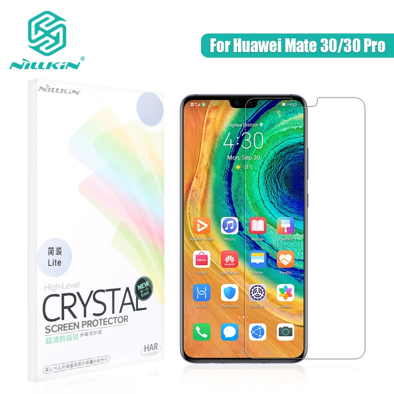 NILLKIN для huawei mate 30 Pro Защитная пленка экрана HD супер прозрачная защитная Матовая