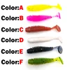 OUTKIT 10Pcs/lot Wobblers mini Fishing Soft Lures Rubber Soft Baits 3.5cm 0.7g Soft Worm Artificial Baits Bass Silicone Fish ► Photo 3/6