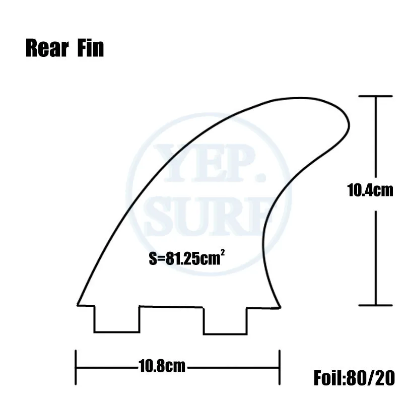 FCS K2.1-3 rear