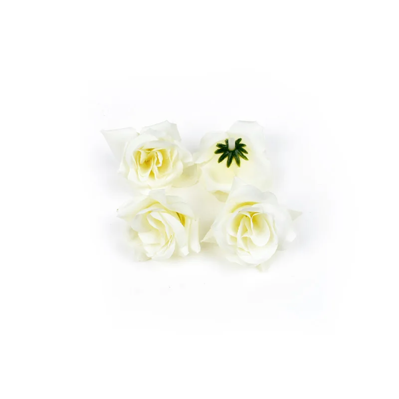 5 шт. Шелковая Роза Цветок голова искусственные цветы для свадьбы украшения дома DIY вечерние ремесло венок ручной работы Подарочная коробка скрапбук