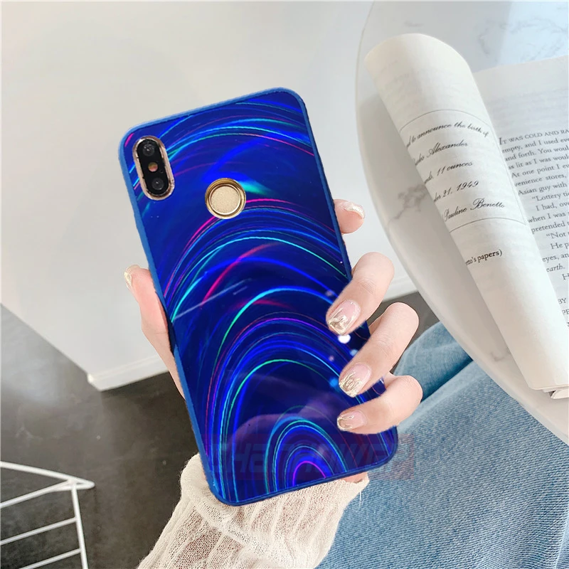 Радуга блестящий чехол с зеркалом для huawei Y5 Y6 Y7 Y9 P Smart плюс P20 P30 плюс силиконовый чехол для Honor 8A 8S 8X 10i Lite 7C