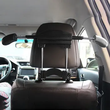 

Mini Car Clothes Hanger Durable Clothes Rack Coat Hanger Extension-type Car Use Hanger Car Accessory Easy Installation