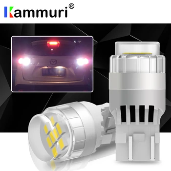 

KAMMURI White No Error W21W T20 7443 Car LED Bulbs For Mazda CX-7 CX7 LED Backup Reverse Light (2007-2014) 1200lm