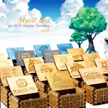 Античная резная деревянная музыкальная шкатулка Игра престолов с ручным управлением музыкальные коробки Звездные войны Caja de musica Прямая поставка