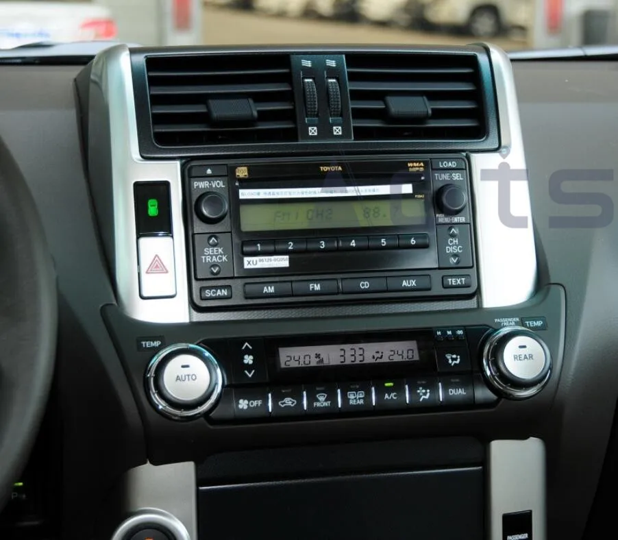 Excellent Android 8.1 Car DVD Player GPS navigation For TOYOTA Land Cruiser Prado 150 2010-2013 Car auto radio player multimedia head unit 3