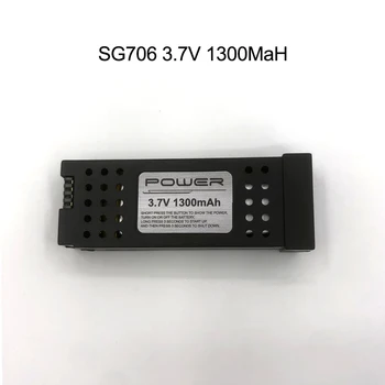 

HGIYI SG706 GPS Drone Battery 3.7V 1300mAh Lipo-Battery Spare Parts Accessories Lithium Battery For RC Helicopter