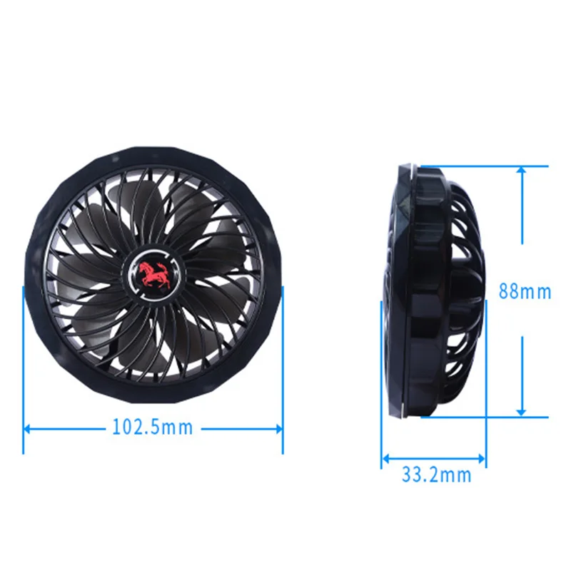 Air Conditioning Clothes Cooling Fan USB Cable Accessories Cooling Fans DC Cable