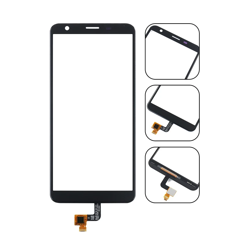 Alesser для Oukitel C11 Сенсорная панель Ремонт частей 5,45 ''для Oukitel C11 сенсорная панель с инструментами+ клей аксессуары для телефонов