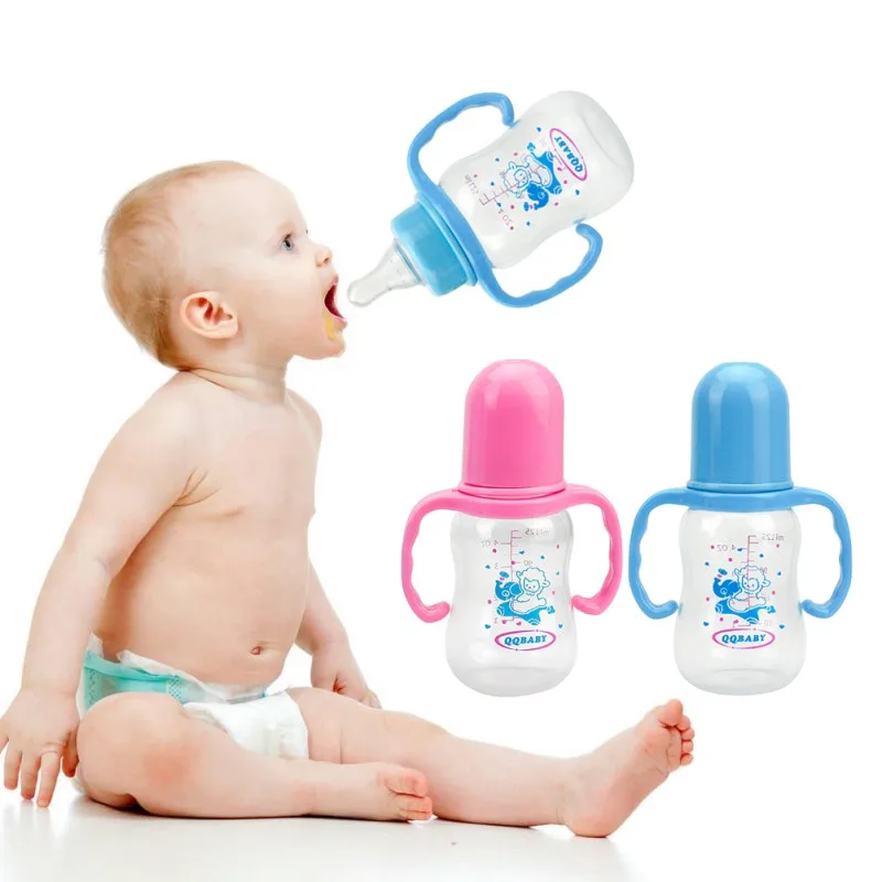 Детские бутылочки для кормления Товары для новорожденных Сиппи кормушка-чашка молочная вода детская бутылка с ручкой детская чашка для младенцев 125 мл