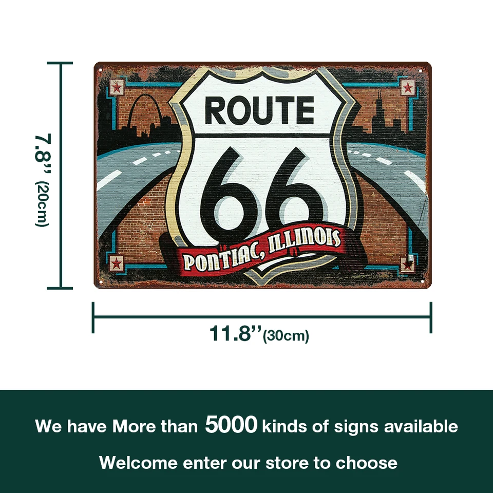 Custom Metal Sign Personalized Tin Sign Plaque Metal Vintage