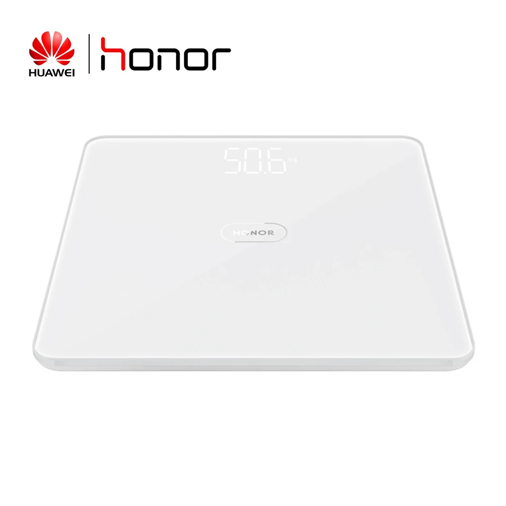 HUAWEI Honor весы для тела, весы для ванной, цифровые весы, противоскользящая пищевая Подушка, высокоточные измерения, инструмент для взвешивания тела