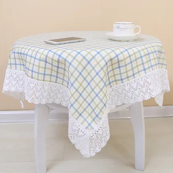 

Free shipping!! Simple Style Floral Printed Waterproof and Oil Proof Polyester&Cotton Tablecloth