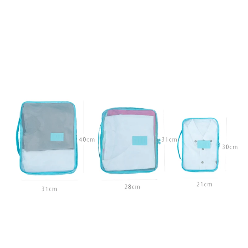 6 шт. водонепроницаемые дорожные сумки водонепроницаемая одежда для хранения