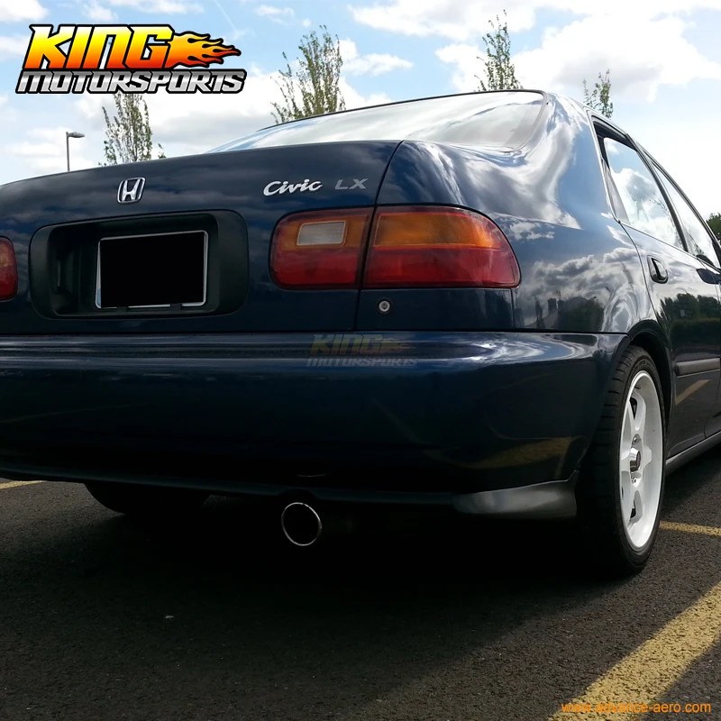 Задний бампер для Honda Civic Sedan купе 2 шт. подходит 92 95 купе|spoiler for honda civic|spoiler hondaspoiler