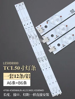 

NEW for TCL LE50D8900 strip 4708-K500WAB-A1213K01 with screen K500WD6 backlight
