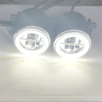 

Malcayang LED Fog Light Angel Eye Daytime Running Light DRL For Mitsubishi Outlander L200 Pajero Grandis Galant 2003-2015