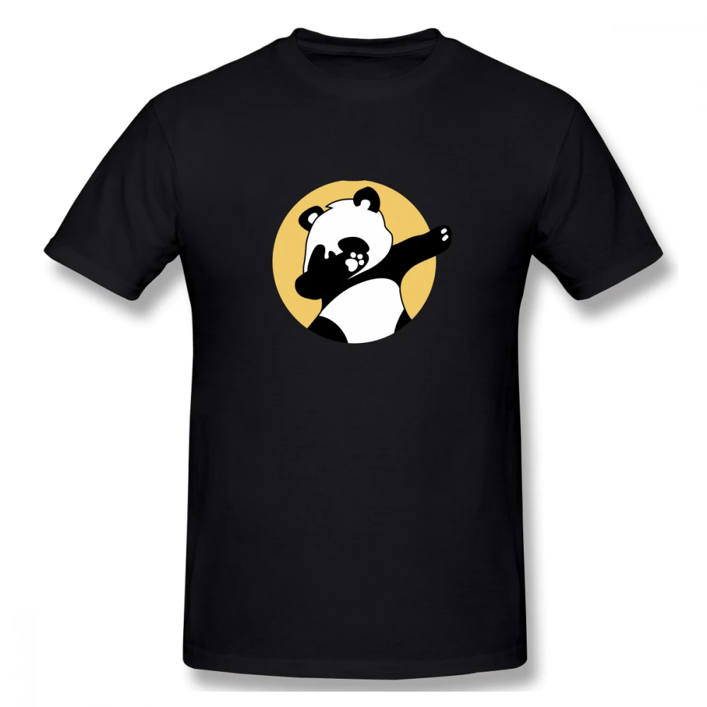 

Lovely Panda Casual O-Neck Men's Basic Short Sleeve T-Shirt 100% Cotton Tee Shirt Printed