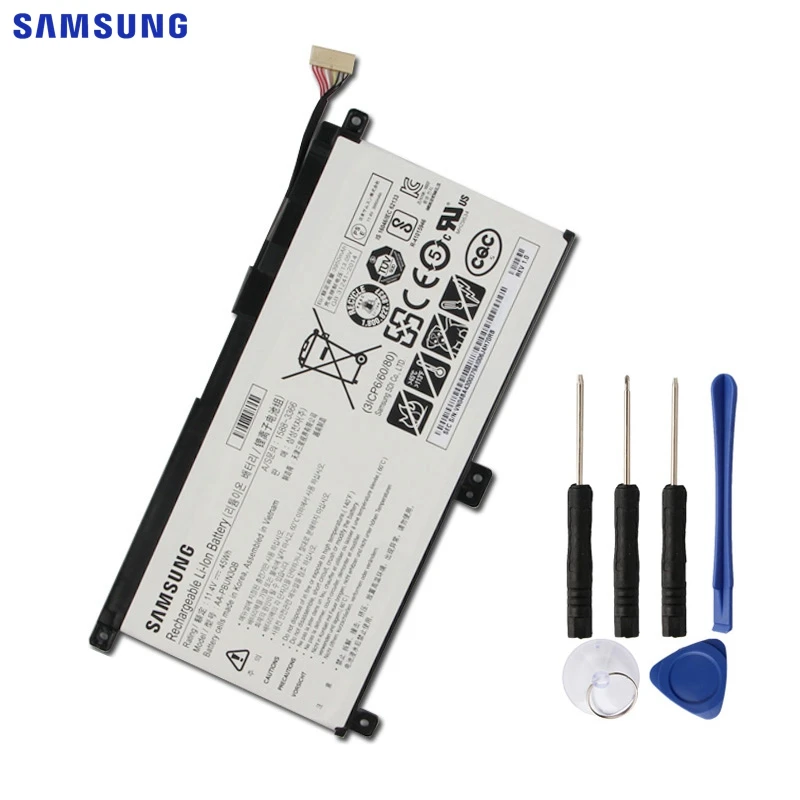 Оригинальная батарея samsung AA-PBUN3QB AA-PBUN3AB для samsung Тетрадь 7 NP530E5M NP740U5L NP800G5M 3950 мА/ч, аутентичная батарея