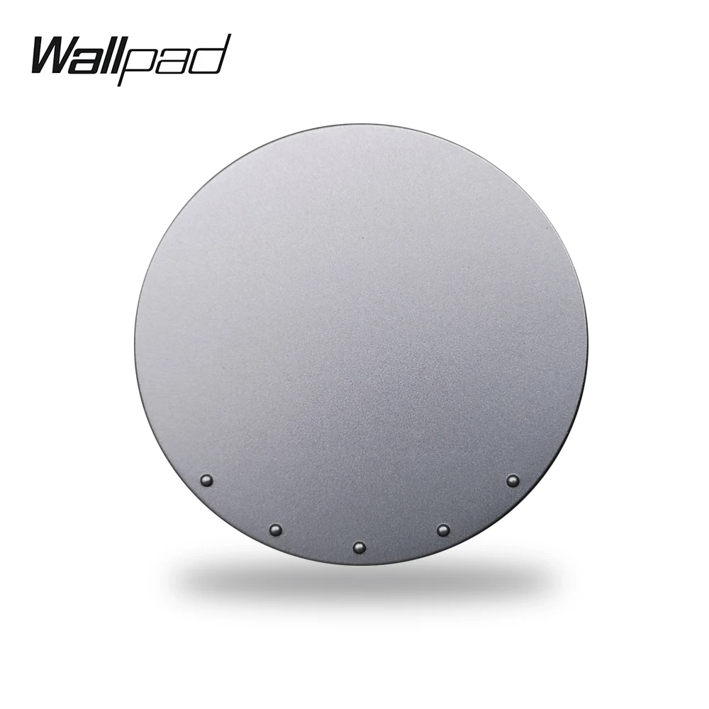 Wallpad L6 промежуточный кроссовер кулисный переключатель модульный 5 цветов серый