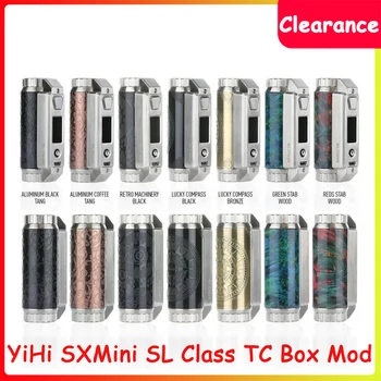 

Clearance! YiHi SXmini SL Class Mod Powered By Single 18650/20700/21700 Battery 100W Vape TC Mod For 510 Thread Tank
