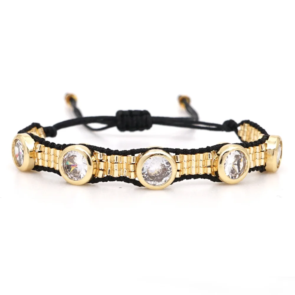 Go2boho Mexico Bracelets For Men Gold MIYUKI Bracelet Women Crystal Pulseras Mujer Moda Diy Jewelry Armband Wholesale