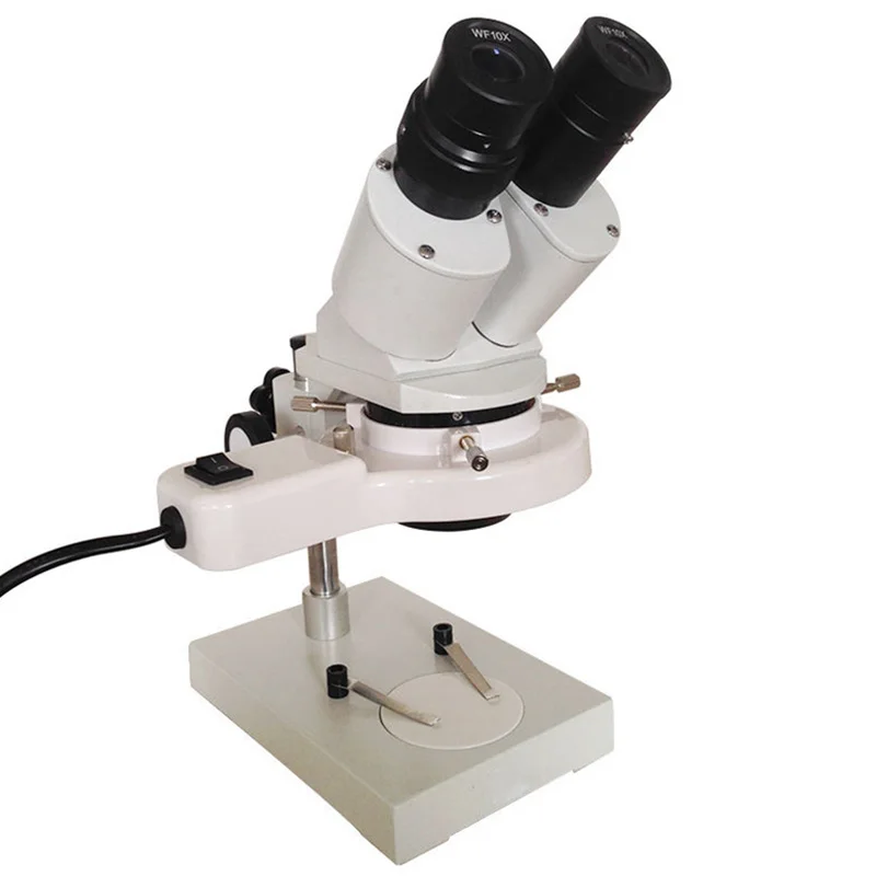 US $89.93 Pcb Soldering 20x 40x Binocular Stereo Microscope Mobile Repair Tool With Gift Fluorescent Light