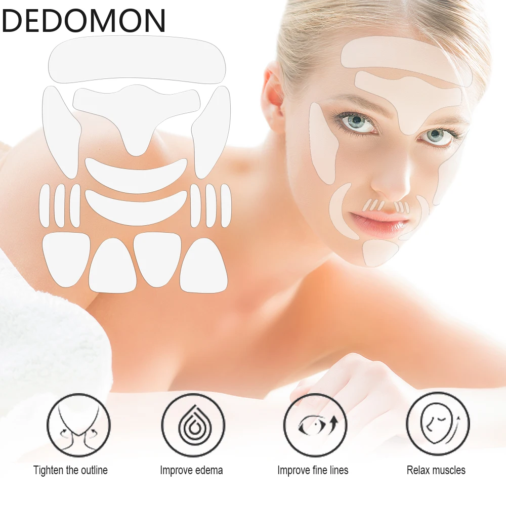 Neck-Eye-Sticker Lifting-Care-Patch Removal Wrinkle Face-Forehead Silicone Skin Pad Aging