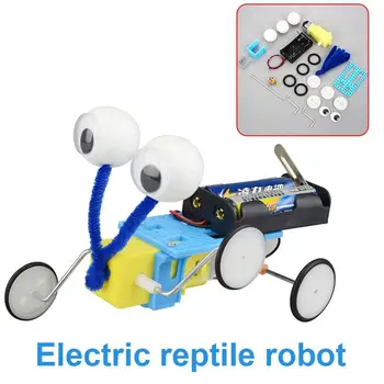 

Scientific Handmade Toys Creative Interesting ABS School Family Games Electric Reptile Robot Physics Teaching Tool Gift New 2020