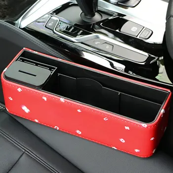 

Car Leather Storage Organizer Car Seat Slit Storage Glove Case Slot Box Phone Bottle Cups Holder Auto Accessories interior
