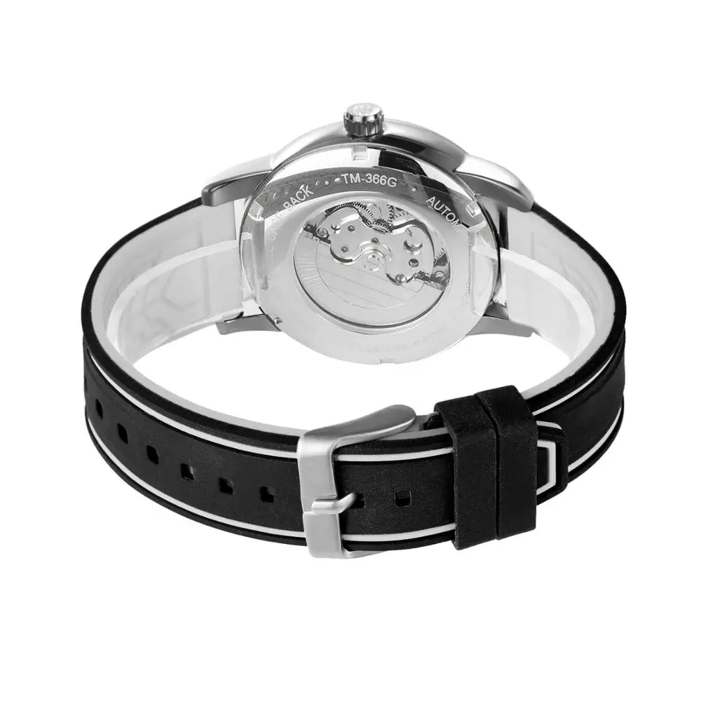 Forsining Skeleton Automatic Mechanical Watches Waterproof Men's Watch Famous Brand Luxury Clock Relogio Masculino Watch For Men mechanical watch