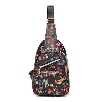 

Single Shoulder Hand-held Laser Women's Breast European American Fashion Single Shoulder Fashion PU Fantasy Slant Crossing bags