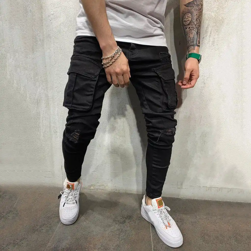 designer black jeans mens sale