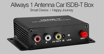 

Allways Car ISDB-T Digital TV Receiver One Antenna USB / HDTV Tuner Mpeg4 High Speed 80Km~150Km for South America