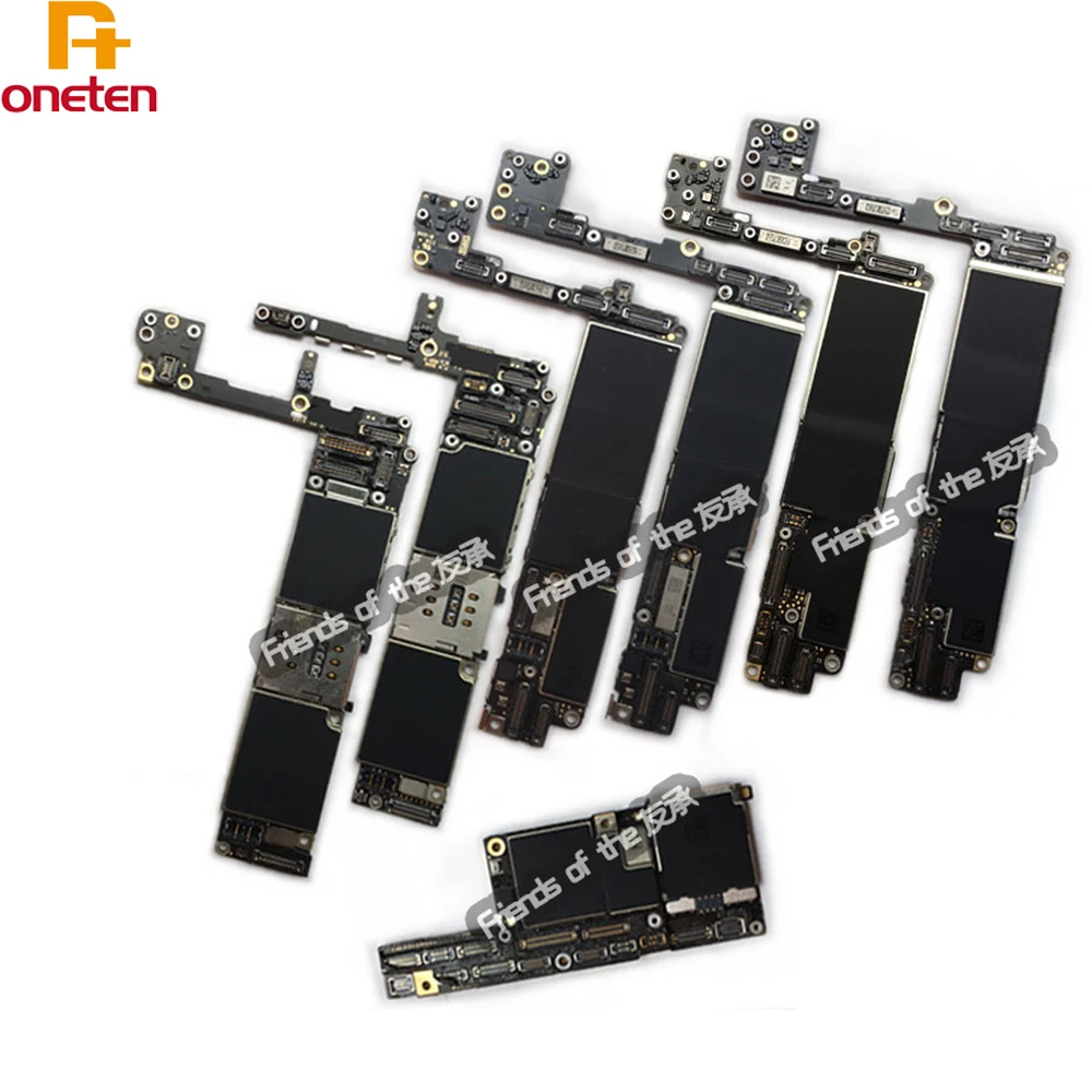 Полная плохая материнская плата для iphone 6G 6P 6S 6SP 7G 7P 8G 8P X XR XSMAX 11 1Promax PCB с Nand